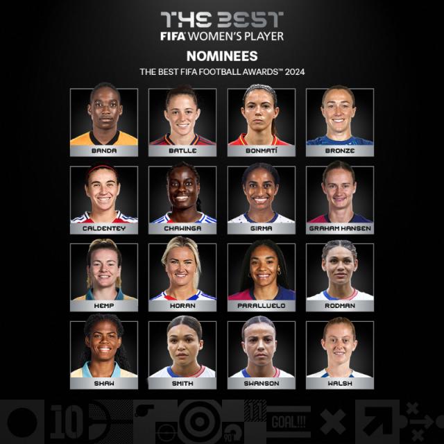 华体会体育-FIFA公布女足年度大奖提名 玛塔能否夺玛塔奖？